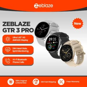 Zeblaze GTR 3 Pro chiamata vocale Smart Watch AMOLED Display Smartwatch Fitness in