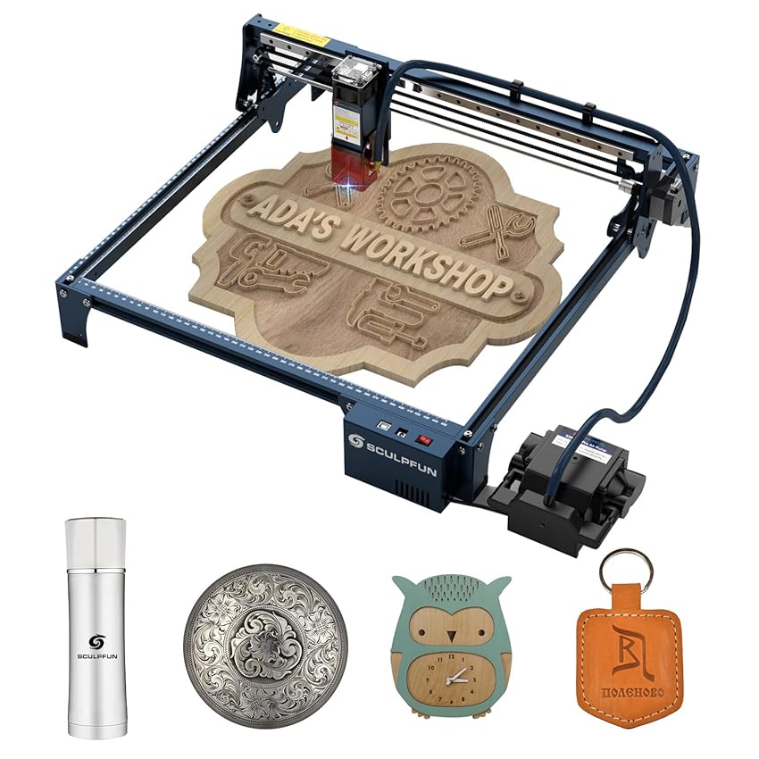 SCULPFUN S30 PRO Macchina per incisione laser - Macchina per taglio laser laser da 10W SCULPFUN S30 PRO Macchina per incisione laser - Macchina per taglio laser laser da 10W