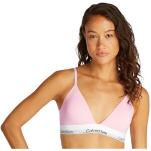 Calvin Klein Donna Reggiseno a Bralette Triangle Imbottitura Estraibile