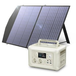 ALLPOWERS R600 Centrale elettrica portatile con pannello solare 100W