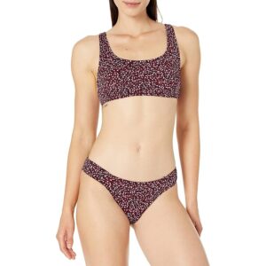 Amazon Essentials Top Corto da Mare con Scollo Rotondo Donna
