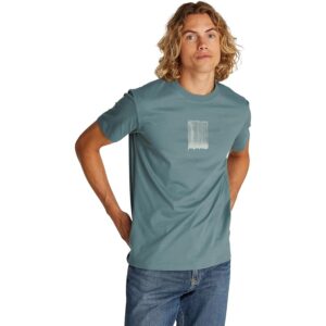 Calvin Klein Uomo T-Shirt Maniche Corte Brush Stroke Graphic Tee Regular Fit