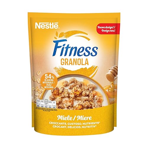 FITNESS Granola Miele con Avena e Cereali Integrali 300g