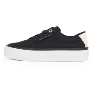 Tommy Hilfiger Donna Sneakers Vulcanizzate Essential Textile Zeppa