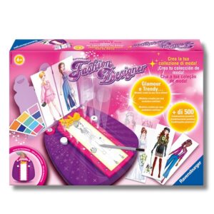Ravensburger - Fashion Designer | Gira La Moda Gioco Bambina | Regalo Bambina 6 Anni