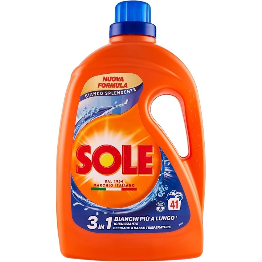 Sole Detersivo Lavatrice Proteggi colore 41 Lavaggi Sole Detersivo Lavatrice Proteggi colore 41 Lavaggi