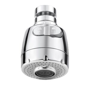 Vinabo Aeratore per rubinetto 360 ° girevole ugello rubinetto cucina ugello rubinetto