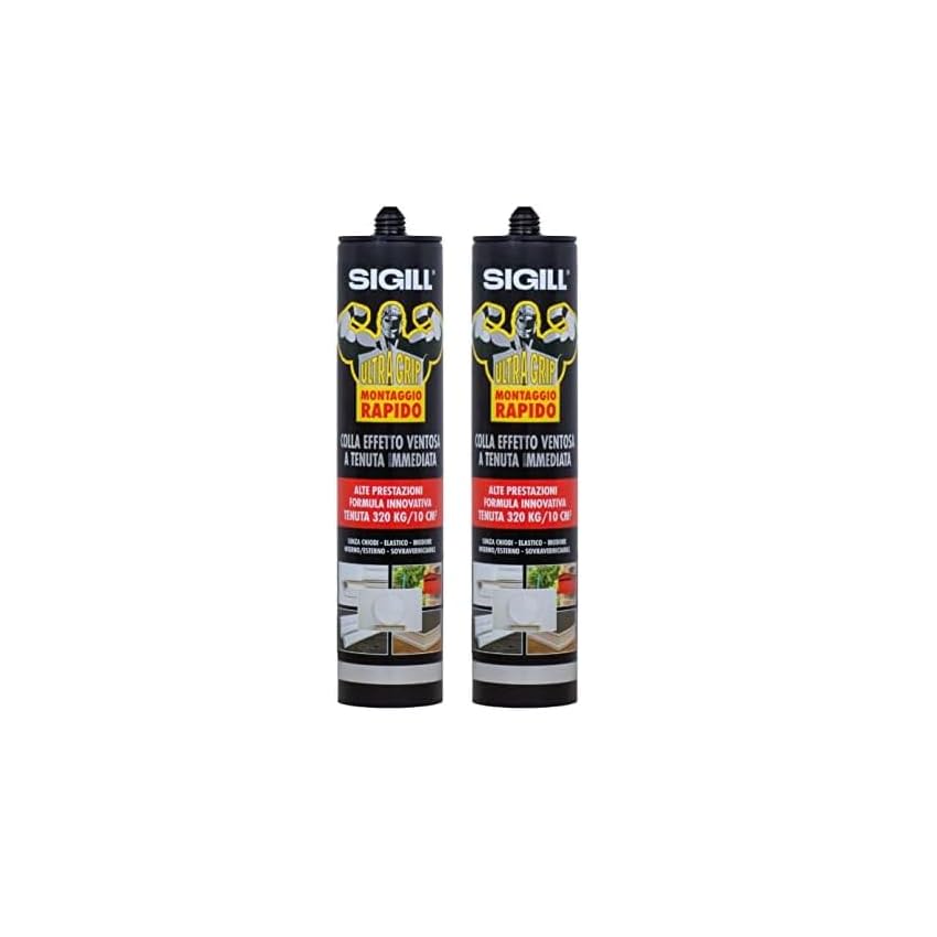Ultra Grip Montaggio Rapido Cartuccia 290 millilitri (Confezione da 2) Ultra Grip Montaggio Rapido Cartuccia 290 millilitri (Confezione da 2)