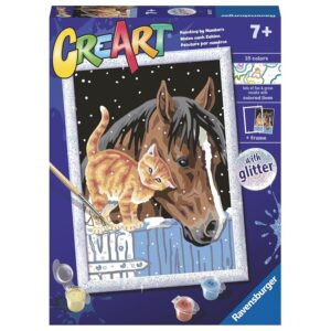 Ravensburger - Creart Serie D Insoliti Amici | Kit Pittura Bambini | Dipingere Con