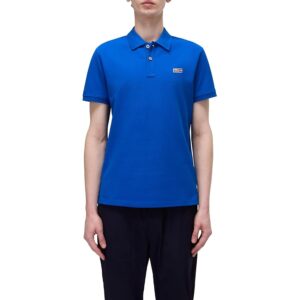 NAPAPIJRI Uomo Polo a Maniche Corte Eruggy Blu M