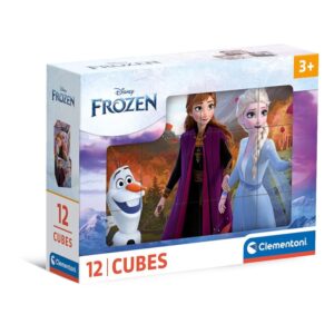 Clementoni- Disney Frozen Frozen-12 Pezzi Bambini 3 Anni