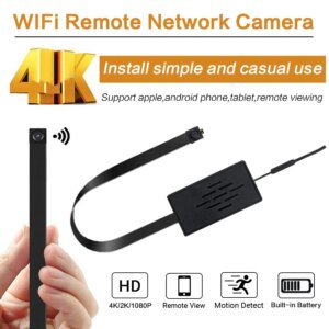 HD 1080P WiFi IP Mini telecamera Videoregistratore Sicurezza domestica in tempo reale