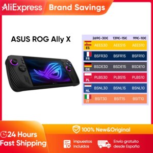 ASUS ROG Ally X - Consola portatile Gaming 7" FullHD 120Hz (AMD Ryzen Z1 Extreme 24GB)