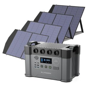 ALLPOWERS S2000 Pro generatore da esterno 2400W MPPT centrale elettrica portatile