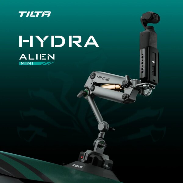 TILTA HDA-T15 Hydra Alien Mini Auto Braccio Ammortizzante Auto Tiro Ventosa Elettrica