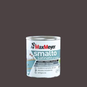 Maxmeyer Smalto All'Acqua Poliuretanico Satinato Marrone 0