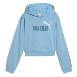 PUMA Felpa con Cappuccio Corta da Ragazza Ess 2 Color No. 1 Logo TR G (Confezione da 1)