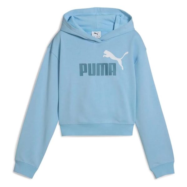 PUMA Felpa con Cappuccio Corta da Ragazza Ess 2 Color No. 1 Logo TR G (Confezione da 1)