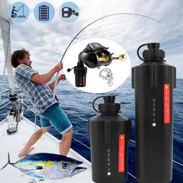 14.8V10000mAh Pesca Elettrica Li-Ion Display di Alimentazione Della Batteria Per SHIMANO