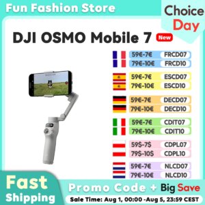 DJI Osmo mobile 7 stabilizzatore cardanico per Smartphone monitoraggio nativo con
