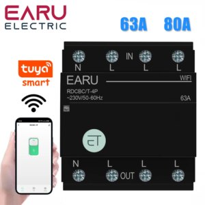 Interruttore automatico WIFI trifase Interruttore relè timer intelligente Controllo