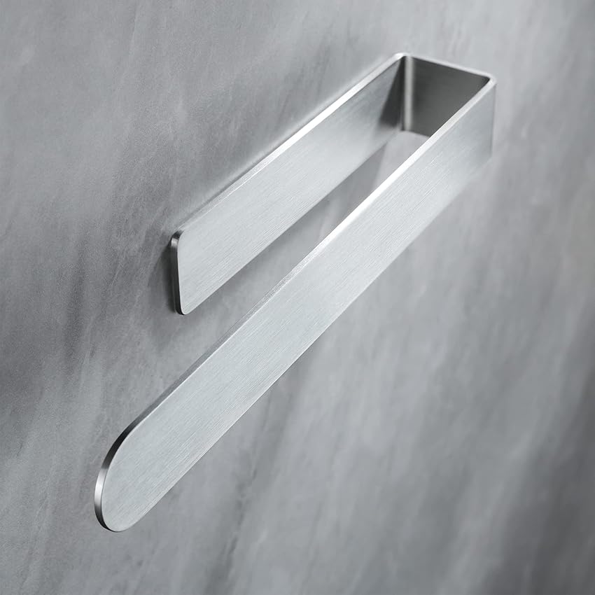 YIGII Portasciugamani Adesivo - 30 CM Porta Asciugamani Bagno Porta Salviette da Parete Bagno Acciaio Inox YIGII Portasciugamani Adesivo - 30 CM Porta Asciugamani Bagno Porta Salviette da Parete Bagno Acciaio Inox