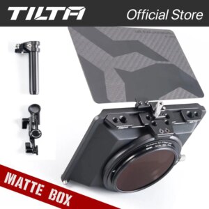 TILTA MB-T15 4*5.65 Mini Matte Box bandiera superiore in fibra di carbonio per fotocamera