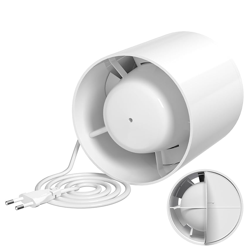 Milduall Aspiratore da Bagno 100mm Milduall Aspiratore da Bagno 100mm