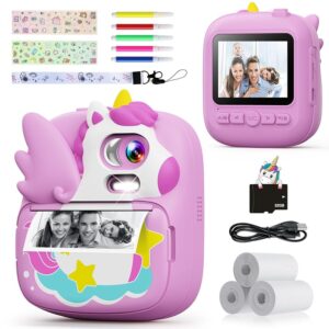 CAMCLID Macchina Fotografica Bambini Istantanea