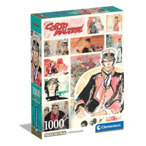 Clementoni- Corto Maltese Maltese-1000 Pezzi