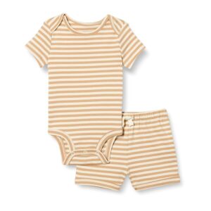 Amazon Essentials Completo Body e Pantaloncini Unisex Bimbi