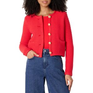 Amazon Essentials Maglione Cardigan Dal Peso Medio Con Vestibilità Regolare Donna