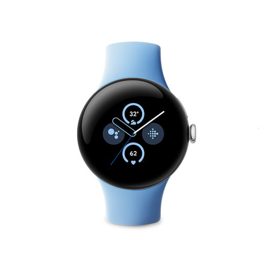 Google Pixel Watch 2 AMOLED 41 mm Digitale Touch screen Argento Wi