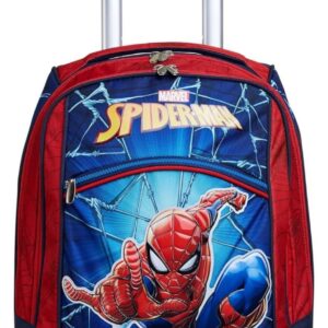Trolley Seven Spiderman WALL CRAWLER Zaino Bambini Scuola Capiente 33 Litri