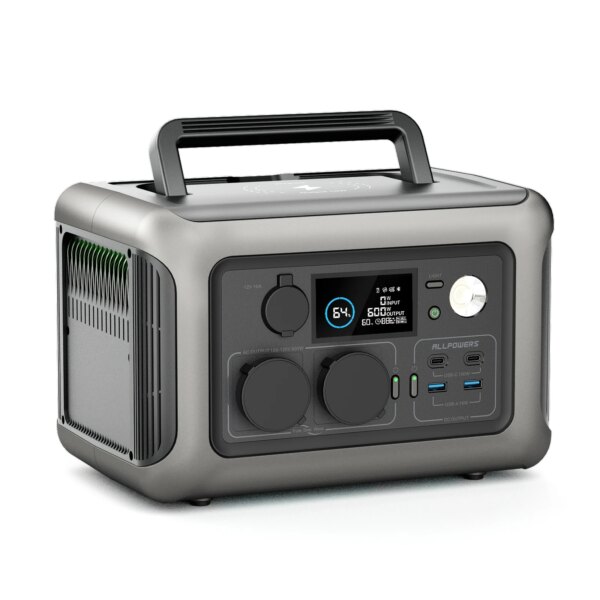 ALLPOWERS 299Wh 600W Centrale elettrica portatile R600