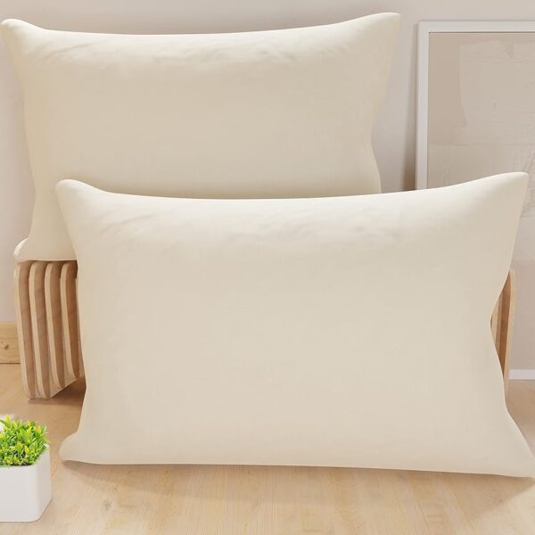 PETTI Artigiani Italiani - Coppia di Federe Cuscino 50x30 cm in Microfibra
