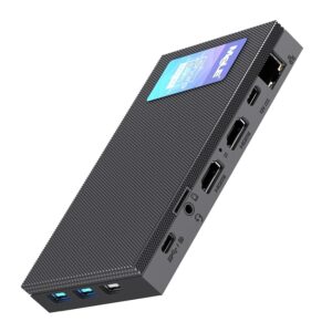 Mele Quieter4C Mini PC senza ventola 16GB DDR4 512GB ROM Micro PC Twin Lake N150 (fino a 3