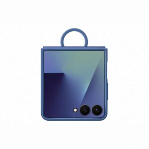 Samsung Silicone Case with Ring Custodia pieghevole in silicone con anello per Galaxy Z Flip7