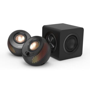 CREATIVE Pebble X Plus Altoparlanti 2.1 USB-C per computer con subwoofer e illuminazione