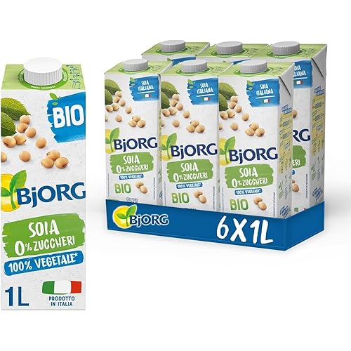 BJORG Bevanda di Soia Naturale 0% Zuccheri