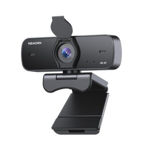 NEWORK 4K Webcam per PC con Sensore Sony