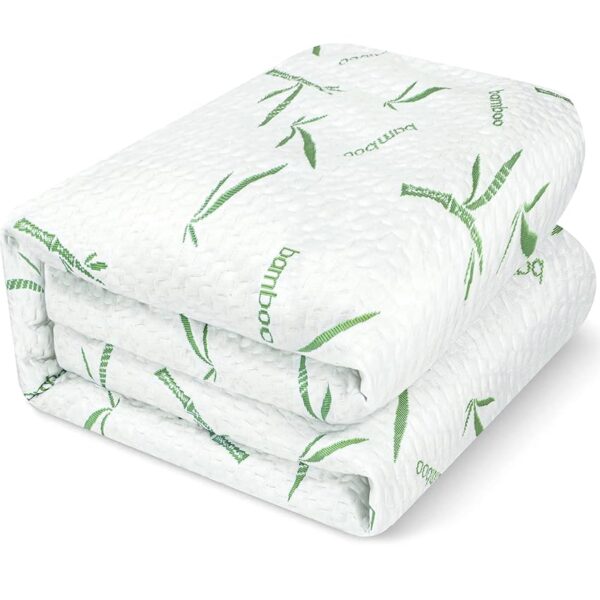 Utopia Bedding Coprimaterasso Matrimoniale Impermeabile 160 x 200 x 30 cm