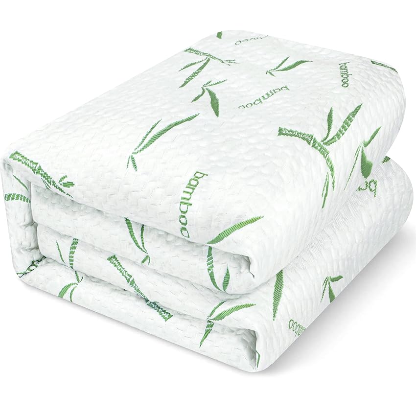 Utopia Bedding Coprimaterasso Matrimoniale Impermeabile 160 x 200 x 30 cm Utopia Bedding Coprimaterasso Matrimoniale Impermeabile 160 x 200 x 30 cm