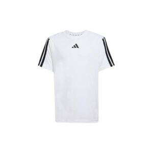 adidas Male Train Essentials 3-Stripes T-Shirt 11-12 Years White/Black