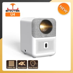 BYINTEK Mini Proiettore Full HD LOVE U4 1080P 4K Video 5G WIFI Android Messa a fuoco