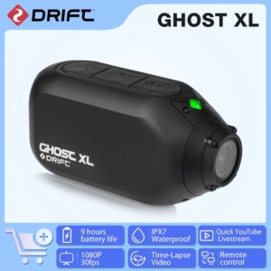 Drift Ghost XL IPX7 Action Camera impermeabile Sport 1080P WiFi Video Cam per moto