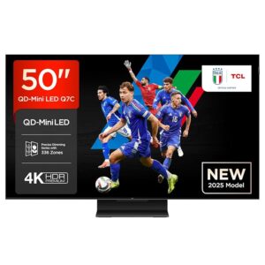TCL 50Q7C 50” QLED TV 4K QD-Mini LED