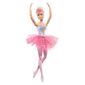 Barbie Dreamtopia Luci Scintillanti - Bambola Ballerina Magica dai Capelli Biondi