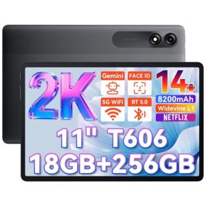 Blackview Tablet 11 Pollici Android Tablet 18 GB RAM 256 GB ROM (1 TB TF)