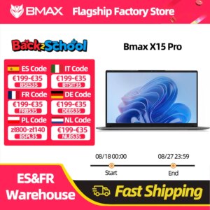 Bmax 15.6"" X15 Pro 16Gb Ram 512Gb Ssd Intel N95 Cpu Windows 11 Notebook 1920*1080
